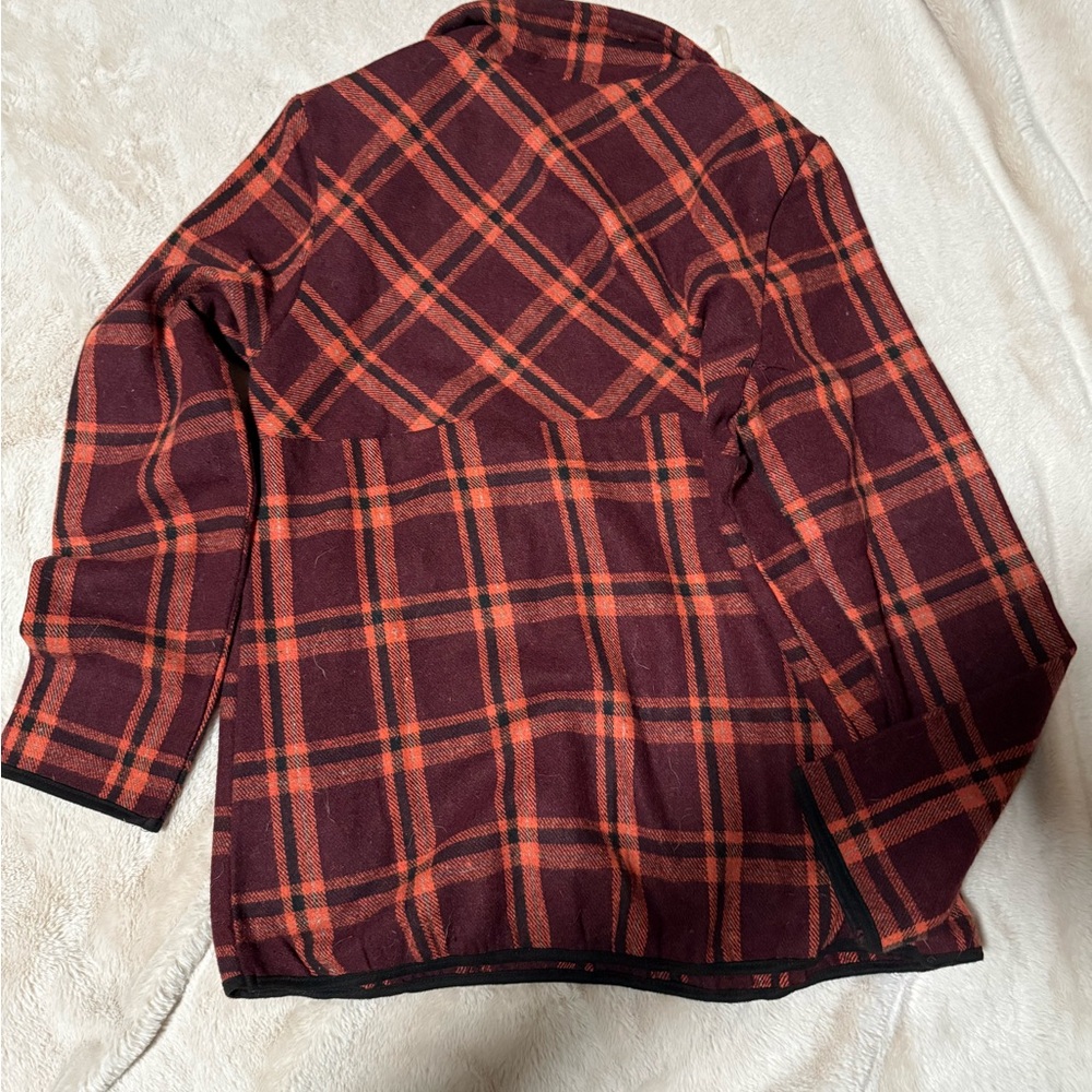 Half zip plaid pullover - Picture 5 of 5